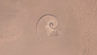 Illustration for article titled The Coolest and Weirdest Artworks That Are Visible from Space